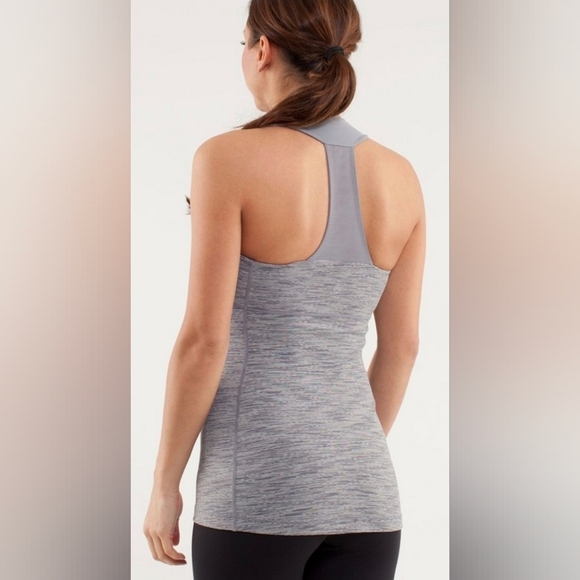 Lululemon Scoop Neck Tank
 Wee Are From Space Coal Fossil / Fossil - Picture 2 of 7